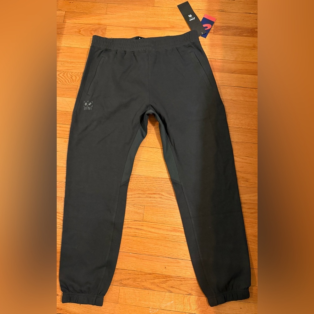 NWT grey Reigning Champ x Asics male XL track pants